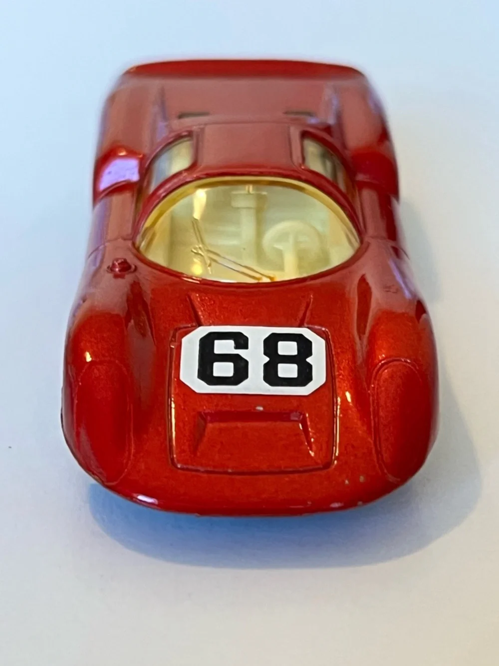 Vintage Matchbox Superfast No. 68 Porsche 910 Red Lesney England